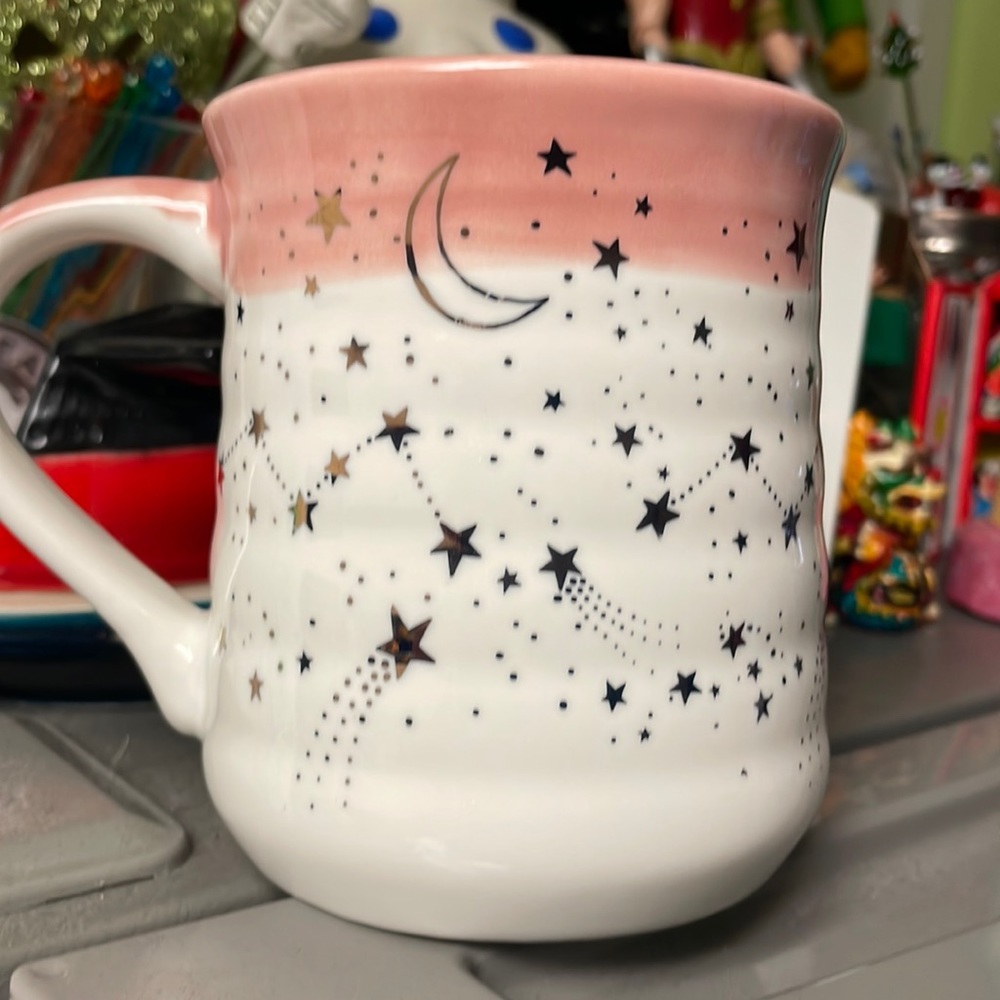If you love the Moon and the stars.  This is the mug for you.